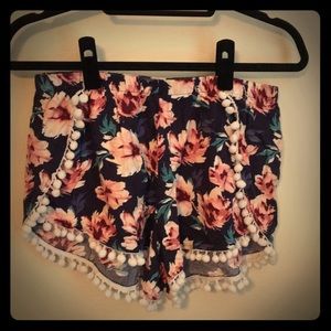 Floral shorts